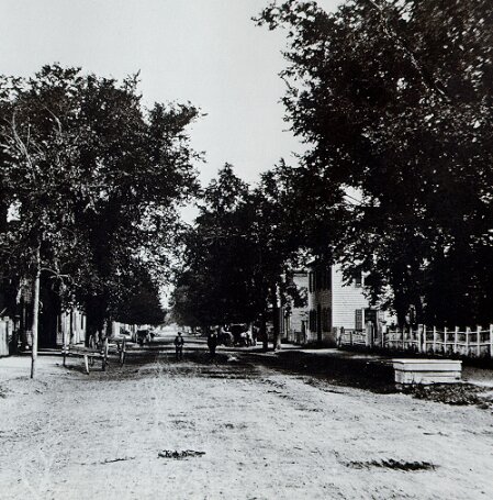 King Street looking east from Westmorland Street, ca. 1890s